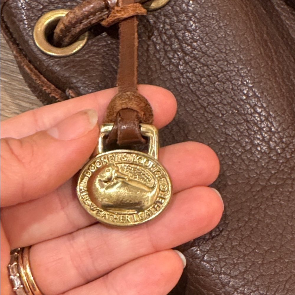 Vintage Dooney & Bourke Pebble Grain Drawstring Purse - Picture 6 of 9